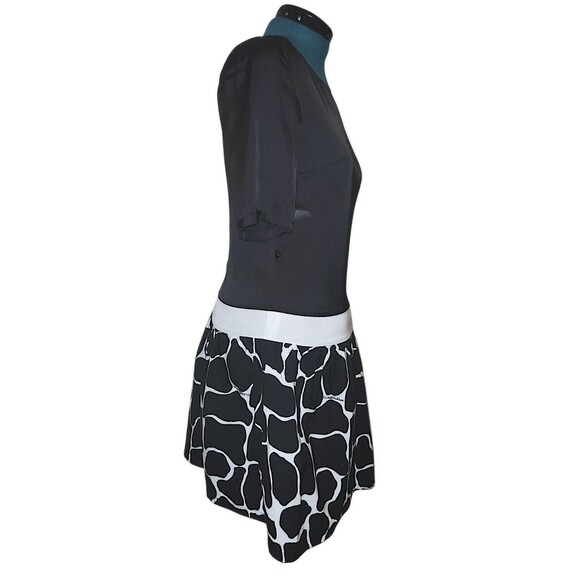Class Roberto Cavalli USA 8 UK 12 Black And White Patterned Cocktail Dre… - Picture 6 of 8